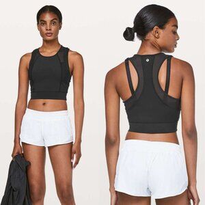 Lululemon Laser Speed Train Tank Luxtreme In Black